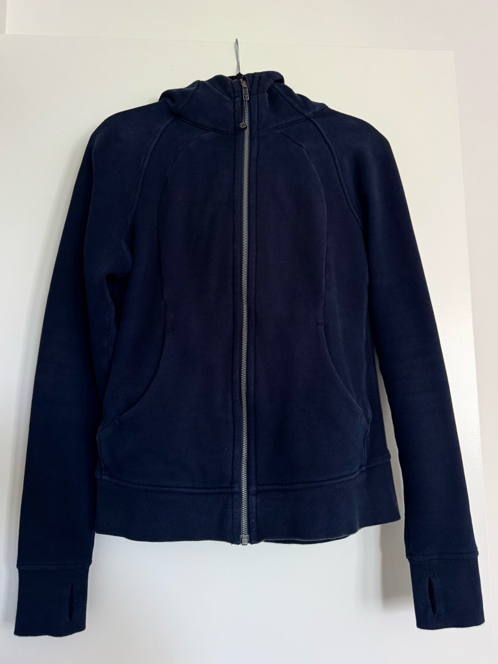 Lululemon Scuba Full Zip Hoodie Jacket Navy Blue